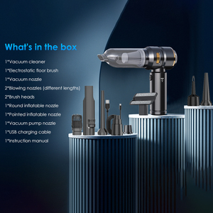 Portable 3 In 1 Wireless Aspirateur Voiture Handheld Powerful Mini Hand Cordless Vehicle Car <strong>Vacuum</strong> <strong>Cleaner</strong> For Car Cleaning - Product Image 6