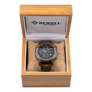 Montre pour homme <span class=keywords><strong>en</strong></span> <span class=keywords><strong>bois</strong></span> avec mouvement chronographe VD57 <span class=keywords><strong>de</strong></span> <span class=keywords><strong>luxe</strong></span> personnalisé, noir - Product Image 6