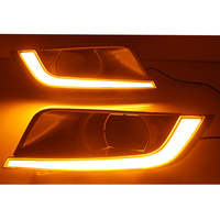 Gobison Prix d'usine LED DRL Clignotant Feux de circulation diurne Feu antibrouillard pour Ford Ranger 2015 2016 Feu antibrouillard