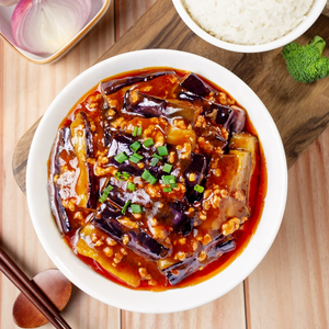 Berenjena precocinada congelada Lista para cocinar estilo Yu Xiang en salsa lista para servicio de comida - Product Image 6