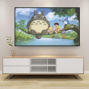 Écran de projection cinématographique ALR de 110 pouces rejetant la lumière ambiante pour projecteur ultra courte portée (UST) au format 16:9 - Product Image 2