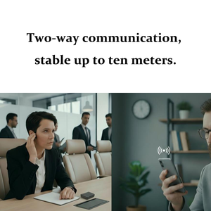 Auriculares Bluetooth QZT Stable 10M con Forma Ergonómica, Comunicación Bidireccional, Grabadora de Voz, Mini Auricular - Product Image 4