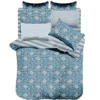 Juego de Ropa de Cama KOSMOS King Size de Poliéster de 5 Piezas, Ropa de Cama de Shanghái