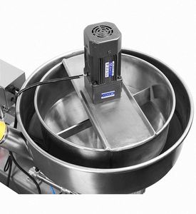 Machine de remplissage pneumatique à double buse pour crème, pâte et liquide, 2 têtes, avec fonction de chauffage et de mélange - Product Image 6