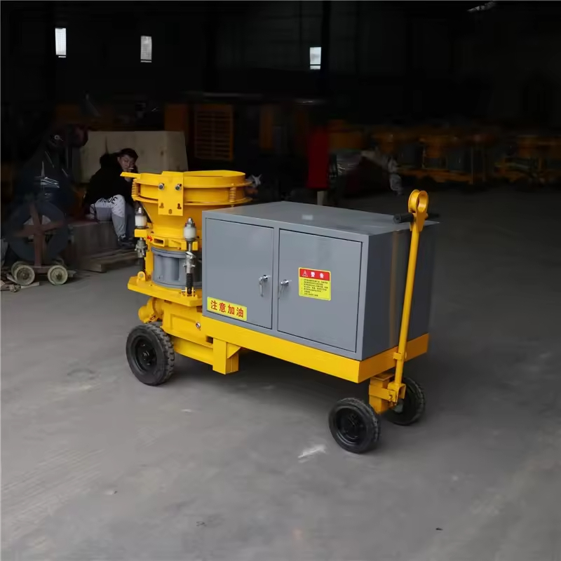 Dry Type Construction Concrete Pump Spray Shotcrete Machine for Subway Tunnels with Core Motor Component