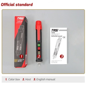 Testeur portable TASI TA13A, détecteur de tension numérique, électrosonde NCV, outils, tournevis, indicateur 220V, haute/basse sensibilité - Product Image 6
