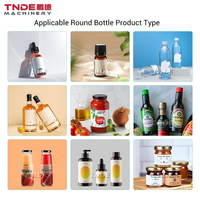 Etiquetadora Semiautomática de Alta Velocidad para Botellas de Vidrio Pequeñas, Botellas Redondas de Vino, Etiquetas Autoadhesivas