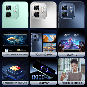 Hot50การเชื่อมต่อปลดล็อคสมาร์ทโฟนระดับมืออาชีพ5G รองรับซิมการ์ด10อัน108MP กล้องหลัง512GB - Product Image 2