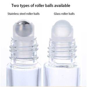 Flacon en verre ambré <span class=keywords><strong>de</strong></span> 10 ml pour huile essentielle avec bouchon en aluminium/plastique, applicateur <span class=keywords><strong>d</strong></span>'aromathérapie pour <span class=keywords><strong>parfum</strong></span> - Product Image 2