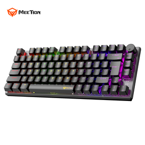 Clavier de jeu Meetion MK006Pro avec interrupteurs rouges, 75%, clavier compact pour joueurs, rétroéclairage RVB, clavier mécanique filaire pour ordinateur PC - Product Image 3