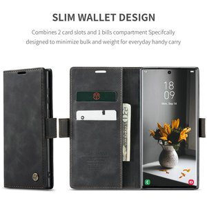 CaseMe – coque de téléphone de luxe en cuir de qualité supérieure pour <span class=keywords><strong>Samsung</strong></span> S23 ultra Flip pour <span class=keywords><strong>Samsung</strong></span> Galaxy 5g S22 S23 ultra - Product Image 2