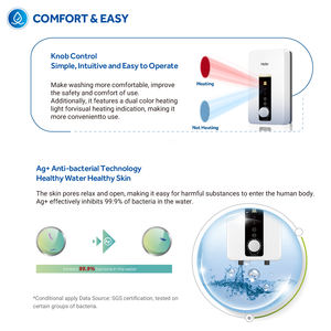 เครื่องทำน้ำร้อนไฟฟ้าทันทีในห้องครัวแนวตั้งแบบพกพา220V สำหรับบ้าน10ปี - Product Image 4