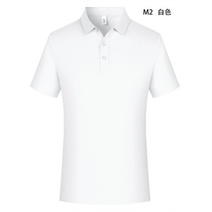 เสื้อโปโลสีฟ้าอ่อนแขนสั้นผ้าฝ้ายระบายอากาศได้ดีสวมใส่ได้ทุกวัน M2 - Product Image 3