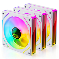 Ventilador de Caja de PC XINMAI de 120 mm, 5 V, ARGB, PWM, Ventilador de Refrigeración RGB Direccionable de 3 Pines, en Existencia, Entrega Rápida, OEM, ODM