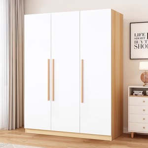 <span class=keywords><strong>Armadio</strong></span> Guardaroba Moderno in Legno con Ante Scorrevoli Bianco per Bambini e Ragazzi, Mobili Semplici per Camera da Letto, Dimensioni Personalizzabili per la Casa - Product Image 2