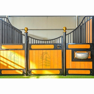 4m 조립식 금속 승마 스포츠 말 안정 알루미늄 피더로 안정적인 휴대용 영구 말 판매 - Product Image 2