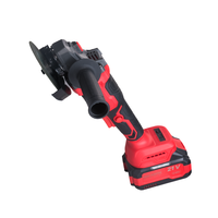Meuleuse d'angle sans fil sans balais, batterie lithium rechargeable, portable, vitesse réglable sans charge