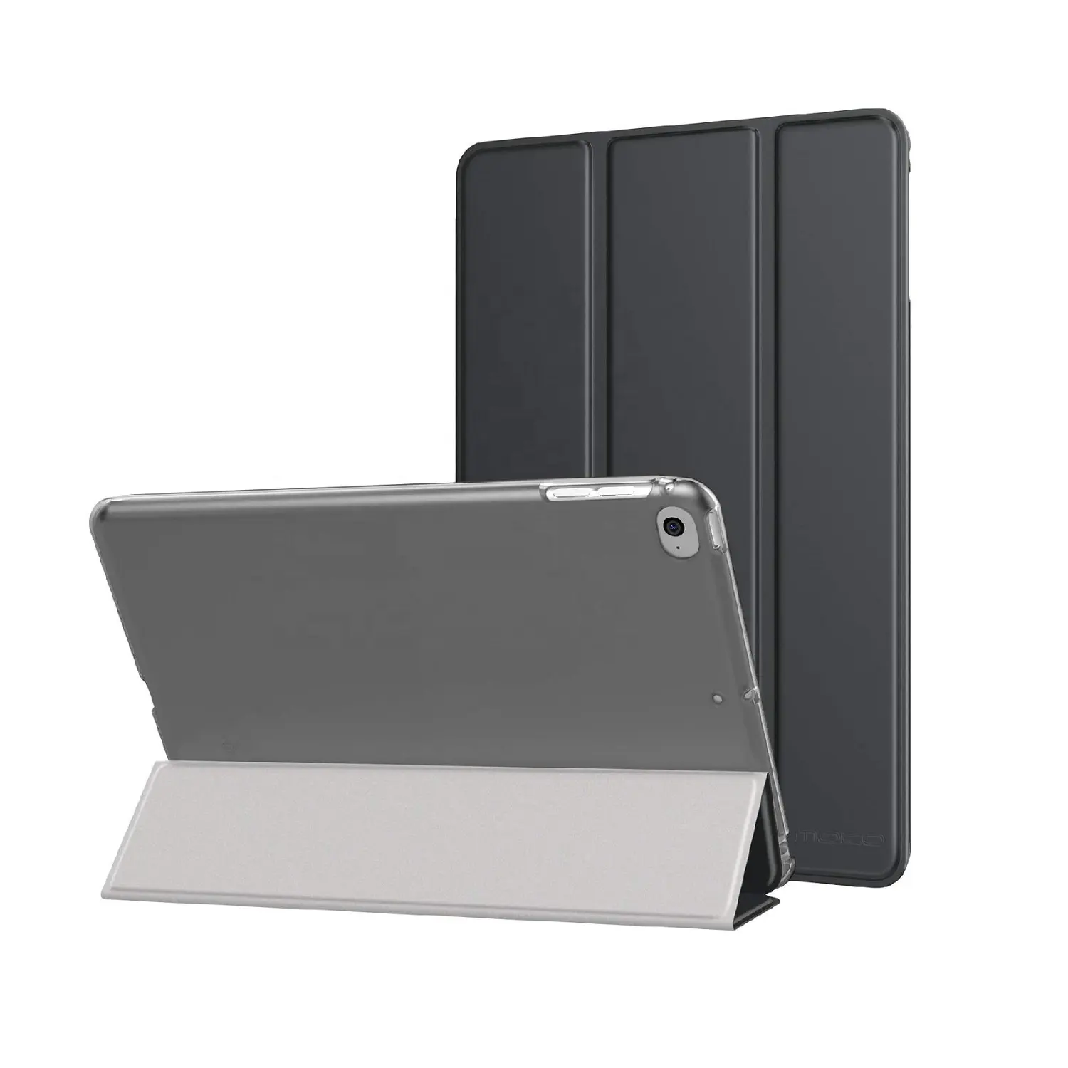 슬림 경량 스마트 쉘 스탠드 커버 반투명 젖빛 다시 보호 iPad 미니 4 7.9 "2015 릴리스 태블릿