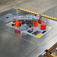 Scie à panneaux multifonction 24V 1500W pour le bois, mini scie circulaire de table portable