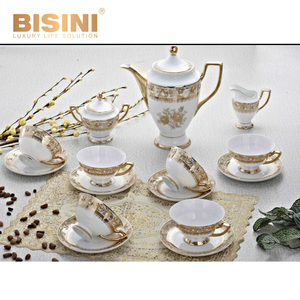 Té <span class=keywords><strong>de</strong></span> la tarde inglés taza <span class=keywords><strong>de</strong></span> café y flores <span class=keywords><strong>de</strong></span> alta calidad 15pcs clásico cerámica juego <span class=keywords><strong>de</strong></span> té <span class=keywords><strong>de</strong></span> café <span class=keywords><strong>de</strong></span> <span class=keywords><strong>porcelana</strong></span> con 24K <span class=keywords><strong>de</strong></span> oro - Product Image 5