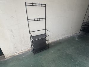 Multi-Functional and Minimalist Design <strong>4</strong> Layers Multi Layered Shoe <strong>Rack</strong> Floor Integrated Clothes <strong>Rack</strong> - Product Image 3