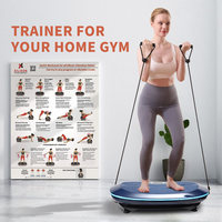 EILISION Appareil de massage pour l'entraînement du corps entier, équipement de fitness minceur, plateforme vibrante