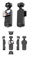 Cámara de Acción Portátil 2K Directa de Fábrica, Lente Giratoria, Pantalla HD, Cámara Deportiva para Vlogging y Pedidos al por Mayor