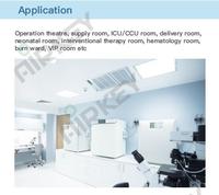 Unité de purification d'air avec cabine de purification, extracteur de fumée et filtre HEPA pour la ventilation des laboratoires et des fermes de champignons