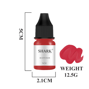 LovBeauty Shark Tinta de tatuaje de micropigmento no tóxica de calidad superior para <span class=keywords><strong>cejas</strong></span> Microblading PMU Capacidad de 10g Etiqueta privada para - Product Image 4