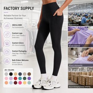 Leggings <span class=keywords><strong>de</strong></span> yoga <span class=keywords><strong>de</strong></span> cintura alta con efecto segunda piel y bolsillos para <span class=keywords><strong>mujer</strong></span>, <span class=keywords><strong>mallas</strong></span> <span class=keywords><strong>de</strong></span> entrenamiento con efecto levantamiento <span class=keywords><strong>de</strong></span> glúteos, pantalones <span class=keywords><strong>de</strong></span> fitness <span class=keywords><strong>de</strong></span> secado rápido para gimnasio y running, venta al por mayor - Product Image 1
