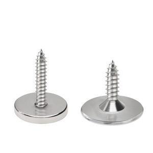 Loquet de porte magnétique rond pour portes d'armoires, bande magnétique puissante, ferme-porte coulissant invisible, design minimaliste - Product Image 2