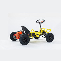Kart Tout-Terrain pour Adulte, Moteur à Chaîne 90cc, Extérieur, Quatre Roues, à Carburant, pour Drift, en Stock