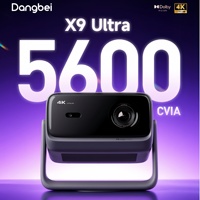 Projecteur Dangbei X9 Ultra HD, laser tricolore, 4K UHD, Android, DLP, Dolby Vision, home cinéma, 5600 CVIA, latence de 1 ms