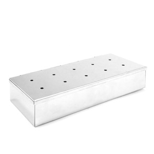 กล่องรมควันสแตนเลส HONGXUAN หนา 0.8 มม. ทนทานต่อการกัดกร่อน สำหรับรมควันเนื้อบาร์บีคิว - Product Image 2