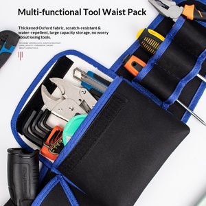 Industrial Grade Heavy Duty Multi-pocket Adjustable Tool <b>Belt</b> <b>Pouch</b> for Closure OEM/ODM Available-5L Capacity for - Product Image 3