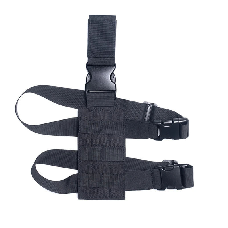 Plataforma Tática Universal para Coxa MOLLE com Coldre para Caça e Paintball com Correias Ajustáveis