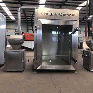 Four à fumage commercial en acier inoxydable, four à fumage multifonctionnel, grande capacité pour la fumée de viande, de saucisses, de <span class=keywords><strong>jambon</strong></span>, de poisson - Product Image 6