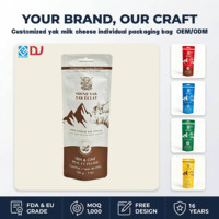 Bolsa Doypack Personalizada al por Mayor con Cierre Superior Resellable para Envasado de Alimentos, Dulces y Chicles