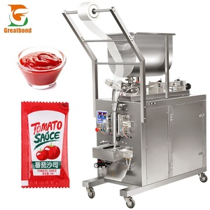 เครื่องบรรจุภัณฑ์แบบซองสำหรับน้ำผึ้ง ซอสสลัด งาบด ซอสพริก ชา ครีม เนยถั่ว พร้อมเครื่องผสมและปิดผนึก ได้รับมาตรฐาน CE ขายส่งจากโรงงาน - Product Image 1