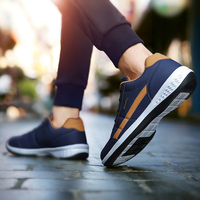 En stock, grande taille 38-48, vente en gros, logo personnalisé, semelle EVA, chaussures décontractées de style marche, baskets pour hommes