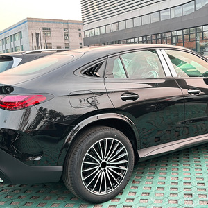 Mercedes-Benz GLC Coupe C254 2024+ AMG Triangular <b>Window</b> Louver <b>Decals</b> Piano Black Carbon Fiber Texture ABS Adhesive Exterior - Product Image 1