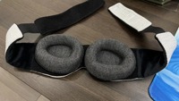 Masque pour les yeux en mousse à mémoire de forme 3D de marque privée personnalisée avec coupes à contour réglable, idéal pour le masque de sommeil latéral
