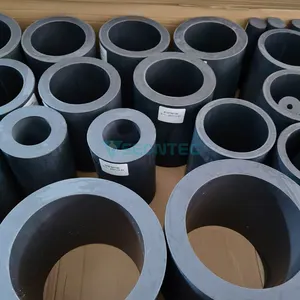 Customized High Density Filled PTFE Graphite Tubes