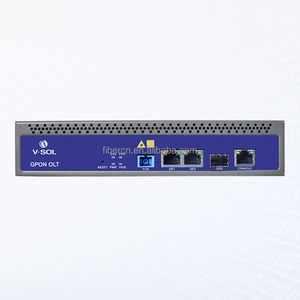 Vsol V1600GS 1 Port GPON OLT EPON, OLT à 1 port prenant en charge 128 utilisateurs ONU, Modem Uplink 10GE, SFP C++, SFP C+++, 9dBi, 1 Port GPON OLT - Product Image 1
