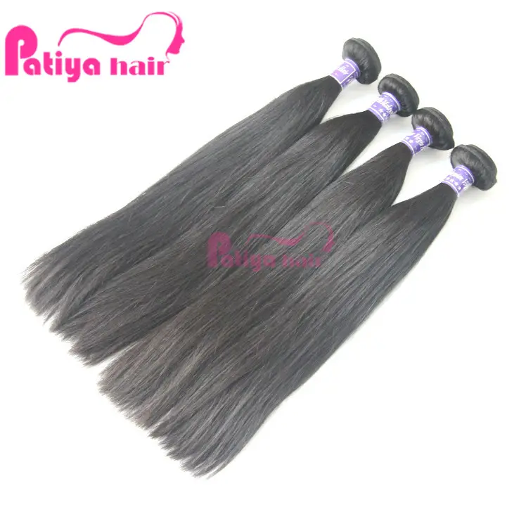 Wholesale Hair Products 1 kilogram Nautral Black Color 100% Malaysian Straight Human Hair Bundles Raw Mink Virgin