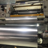 Feuille d'aluminium métallisée en polyéthylène laminé avec revêtement Alu pour isolation, matériau isolant