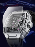 AILANG 8098 caoutchouc lumineux fournisseur nouvelle montre hommes luxe mécanique automatique montre de sport étanche Tonneau montre