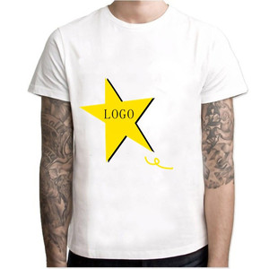 <span class=keywords><strong>Prezzo</strong></span> <span class=keywords><strong>a</strong></span> buon mercato 160gsm 100% Cotone LOGO Personalizzato Stampa Plain White T shirt per Gli Uomini - Product Image 5