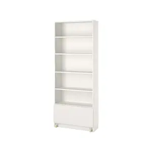 Modern Simple Design White Durable Furniture OEM/ODM Service Bookshelf For Living room