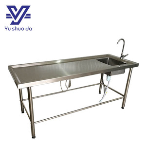 طاولة تشريح تشريحات ومعدات للمستشفيات من YUSHUODA مع حوض - Product Image 3